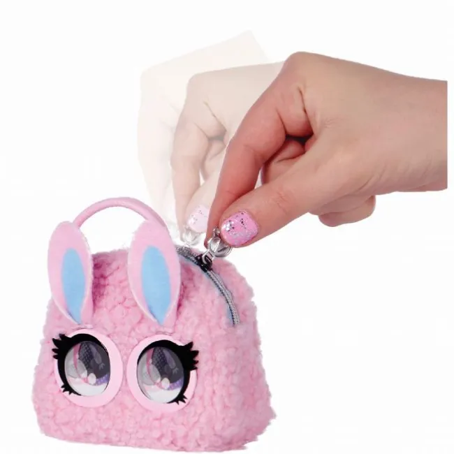 Purse Pets Micro Fuzzy Bunny BB