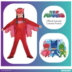 Pyjamasheltene Owlette kostume 94-98 cm