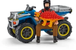 Quad med ranger og dinosaurer
