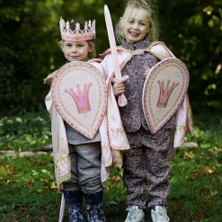 Queen Rosa sæt Sværd, skjold og krone
