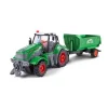 Radiostyret Traktor med Tip Trailer 1:28