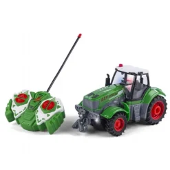 Radiostyret Traktor med Tip Trailer 1:28