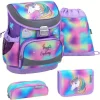 Rainbow Skoletaske med 4 Dele