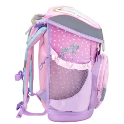 Rainbow Unicorn Skoletaske med 4 Dele