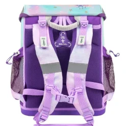 Rainbow Unicorn Skoletaske med 4 Dele