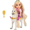 Rapunzel Dukke 15 cm med Maximus