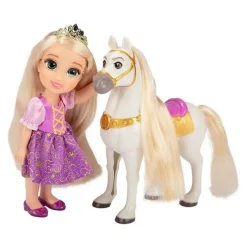Rapunzel Dukke 15 cm med Maximus
