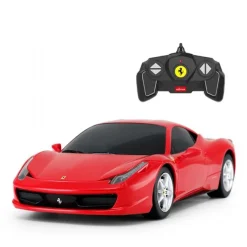 Rastar R/C 1:18 Ferrari 458 Italia Rød