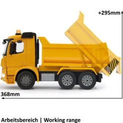 RC Mercedes-Benz Arocs 1:20 2,4GHz