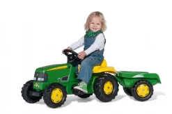 RollyKid John Deere med anhænger