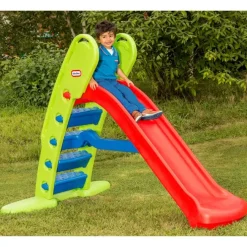 Rutchebane Giant Slide grøn/rød