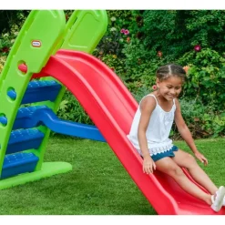 Rutchebane Giant Slide grøn/rød