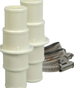 Samlestykke til slange 32+38 mm 2-pak