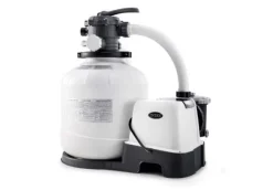 Sandfilter og Saltvandssystem 56.800 lt