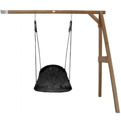 Sansegyngestativ vægmonteret brun