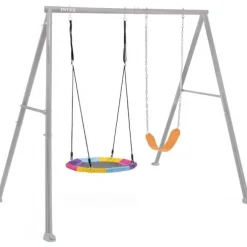 Saucer + Swing Gyngesæt med To Gynger
