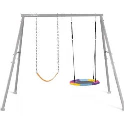 Saucer + Swing Gyngesæt med To Gynger