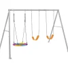 Saucer + Swing Gyngesæt med Tre Gynger