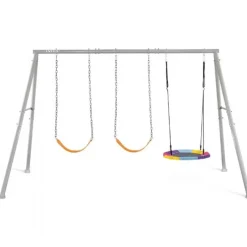 Saucer + Swing Gyngesæt med Tre Gynger