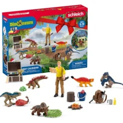 Schleich Julekalender Dinosaurer