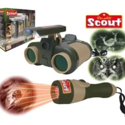 SCOUT natkikkert og lommelygte
