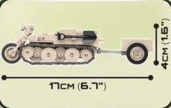 SD.KFZ. 2 Kettenkrad Militær Køretøj