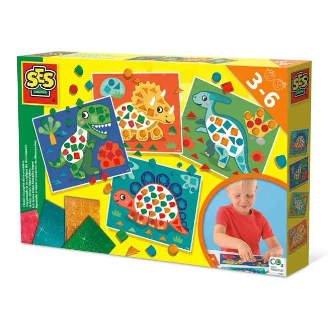 SES Creative - Mosaik - Dinosaurer