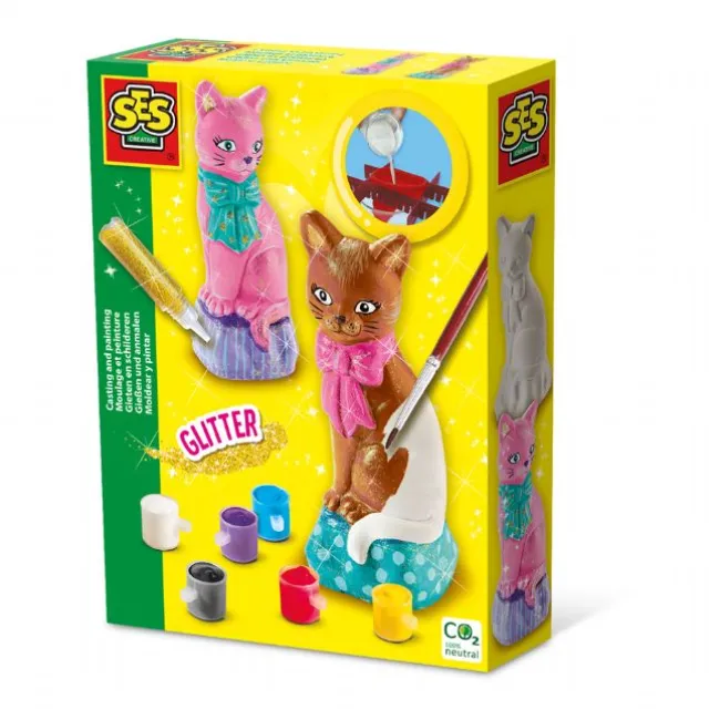 SES Creative - Støb + mal - Kat