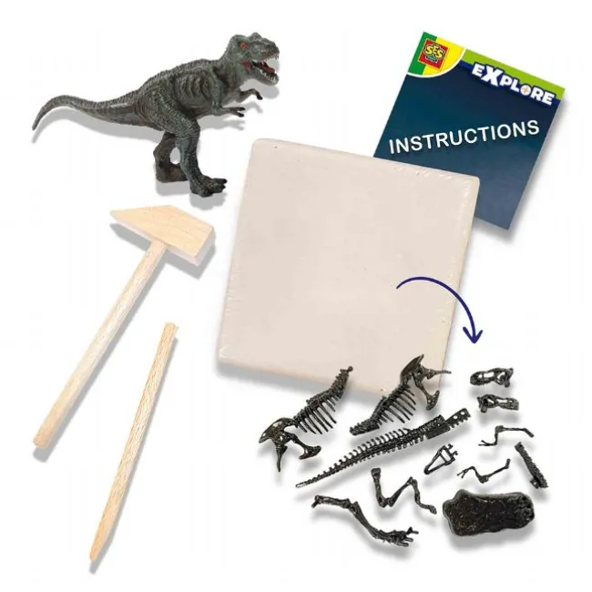 SES Creative - Udhug - T-rex og skelet