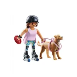 Skater med Retriever