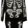 Skeletkostume 164 cm