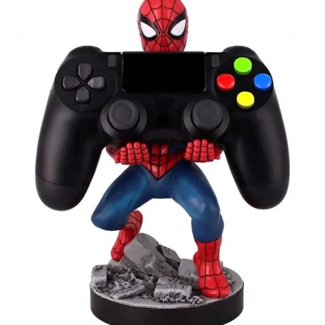 Spiderman controller og telefon holder