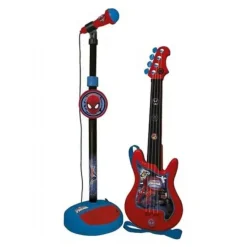Spiderman Guitar og mikrofon sæt