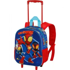 Spiderman Lille 3D Rygsæk med Hjul