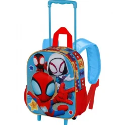 Spiderman Lille 3D Rygsæk med Hjul