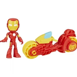 Spiderman Motorcykel Iron Man
