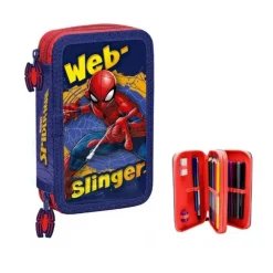Spiderman Penalhus med 2 Lynlåse