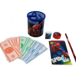 Spiderman Pengeskab med Tilbehør