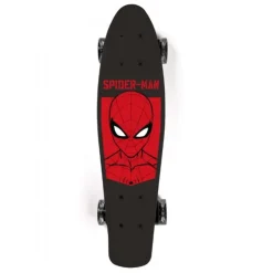 Spiderman Pennyboard Sort og Rød