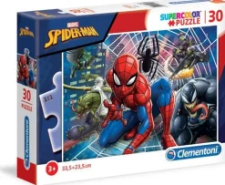 Spiderman Puslespil 30 brikker