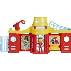 Spidey Iron Man Tower Playset