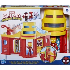 Spidey Iron Man Tower Playset