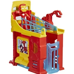 Spidey Iron Man Tower Playset