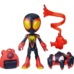 Spidey Web-Spinners Miles Morales Figur