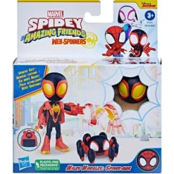 Spidey Web-Spinners Miles Morales Figur