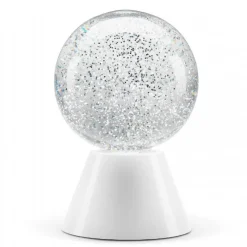 Spinning Glitterkugle Lampe