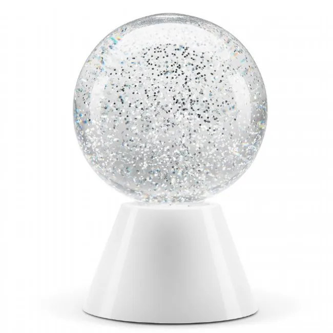 Spinning Glitterkugle Lampe
