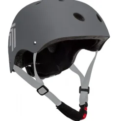 Sportshjelm Grå str 52-56 cm