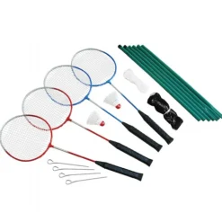 SS Badminton sæt 4 spillere inkl. net