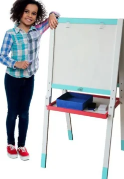 Staffeli med tavle og whiteboard lys